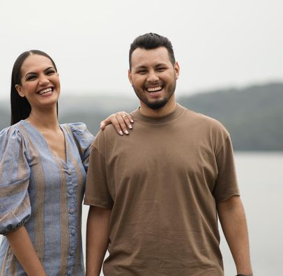 Foto de Vitor e Ellen