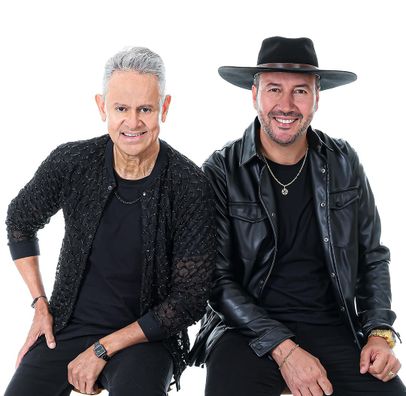 Foto de Juarez Dias e Paulo Motta