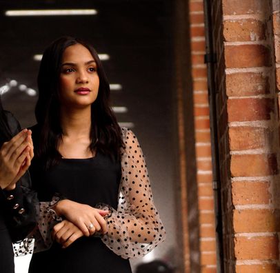 Foto de Joyce e Geovanna