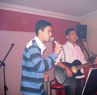 Foto de Netto e Hygor