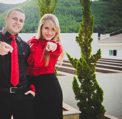 Foto de Marcelo e Sabrina