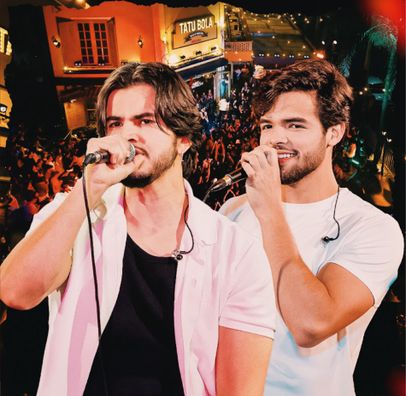 Foto de Abel e Benicio