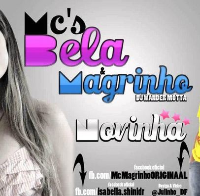 Foto de Mc Bella e Mc Magrinho