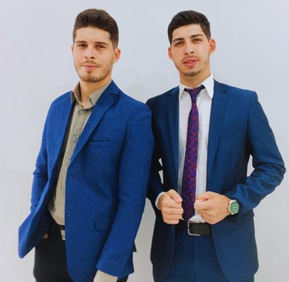 Foto de Maxwell e Mateus