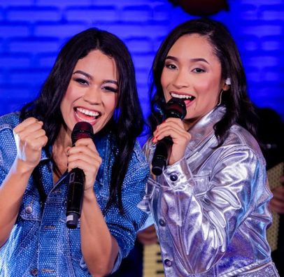 Foto de Estefany e Gabriely