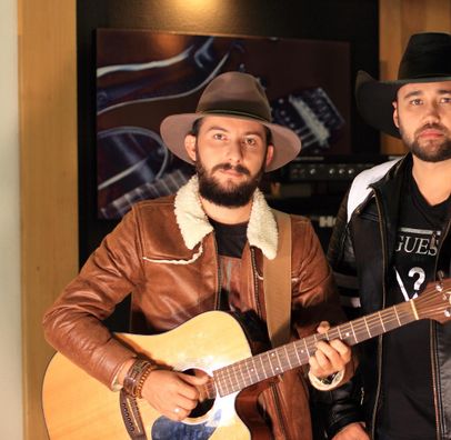 Foto de Léo e Marky