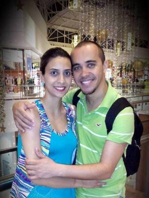 Foto de Ney e Júlia Matos