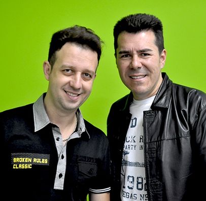 Foto de Junior e Marcos
