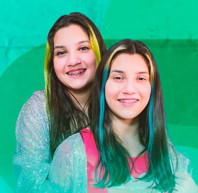 Foto de Ariana e Arieli