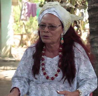 Foto de Mãe Nininha de Oyá Onira