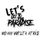 Portada de la canción "Amarte Es Mi Realidad", de Let's Go To The Paradise