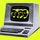 Portada de la canción "Computer Love", de Kraftwerk