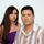 Portada de la canción "Ta Com a Cabeça Na Lua", de Rick e Naty