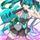 Portada de la canción "Rolling Girl", de Hatsune Miku