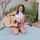 Portada de la canción "Um Terço de Ti", de Ana Gretter