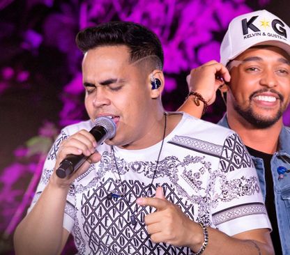 Foto de Kelvin e Gustavo