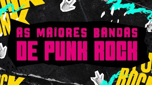 Capa da playlist As maiores bandas de punk rock