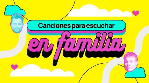 Portada de la playlist Canciones para escuchar en familia