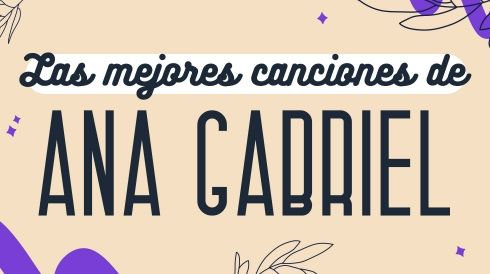 Portada de la playlist Las mejores canciones Ana Gabriel