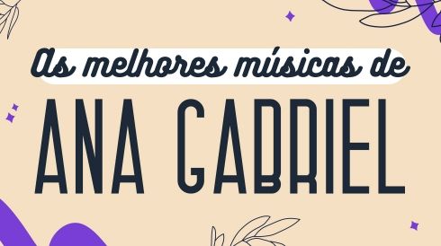 Capa da playlist As melhores músicas de Ana Gabriel