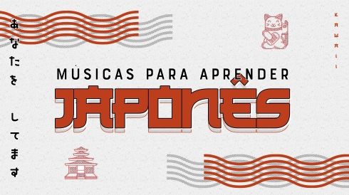 Capa da playlist Músicas para aprender japonês