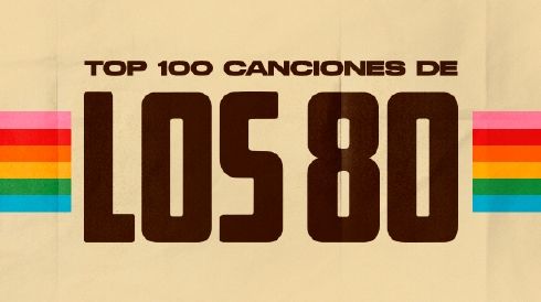 Portada de la playlist Top 100 canciones de los 80