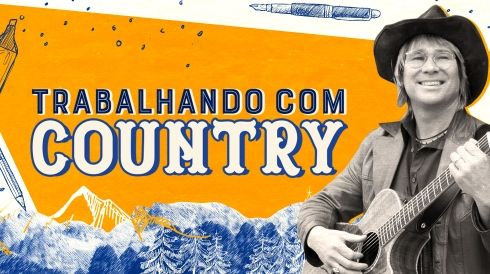 Capa da playlist Trabalhando com country
