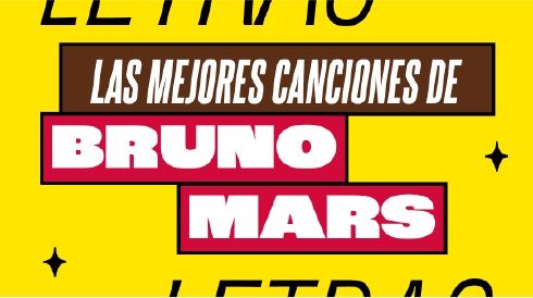 Portada de la playlist Las 30 mejores canciones de Bruno Mars