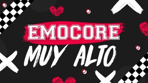 Portada de la playlist Emocore muy alto