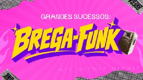 Capa da playlist Grandes sucessos: Brega-funk