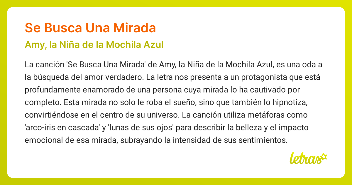 De la mochila azul letra hotsell