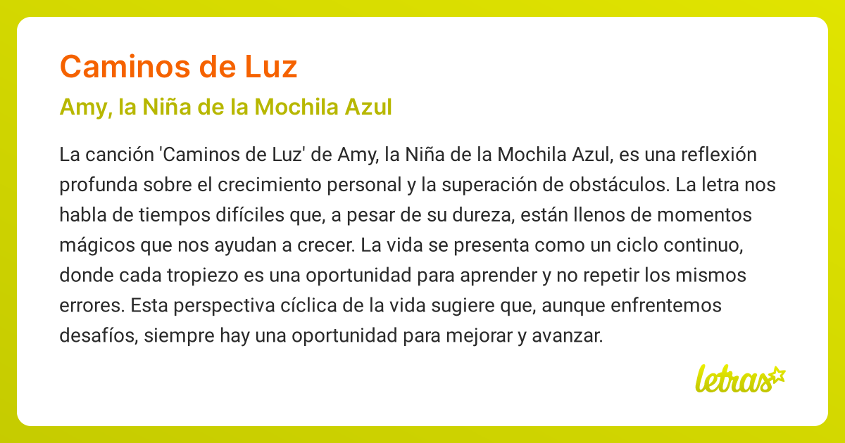 La mochila azul lyrics hotsell