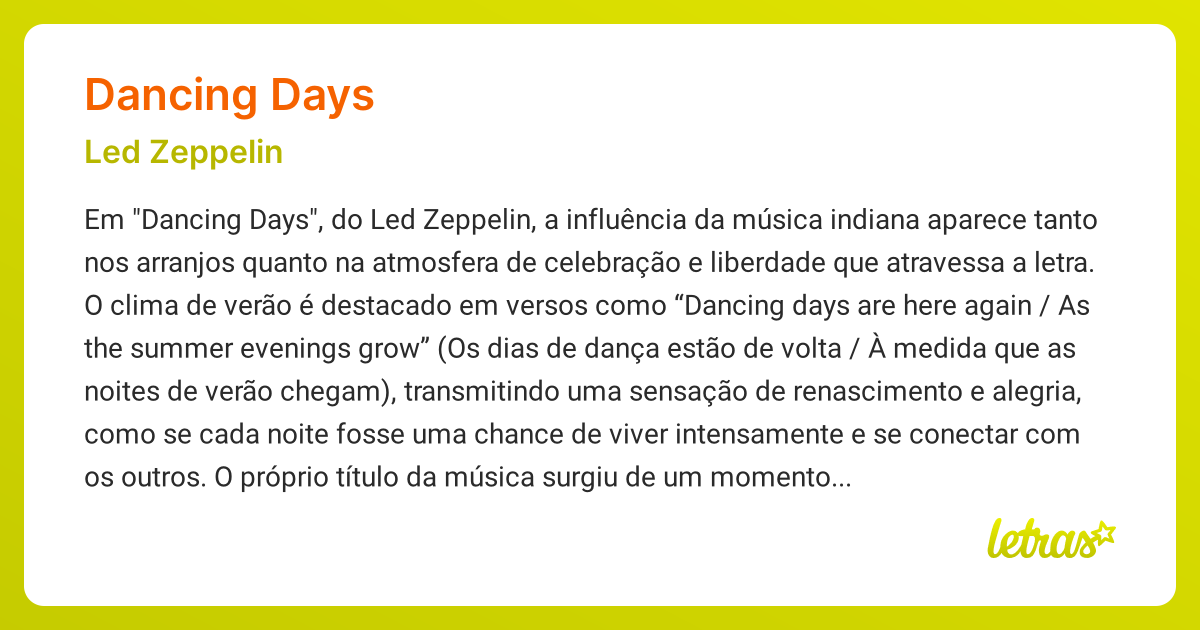 洋楽 Led Zeppelin/Dancing Geisya Led Zeppelin - Dancing Days (Remaster) | Deezer
