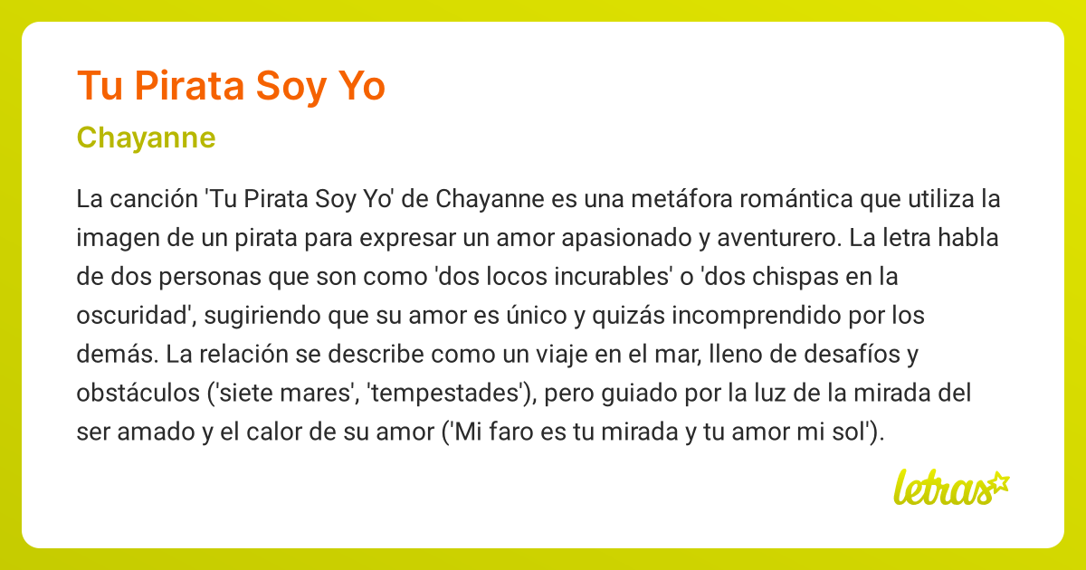 significado-de-la-canci-n-tu-pirata-soy-yo-chayanne-letras-com