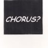 Foto de: CHORUS?