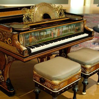 Foto da capa: Piano Alma Tadema