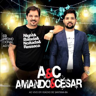 Foto da capa: Amando e César ao vivo em Riacho de Santana BA
