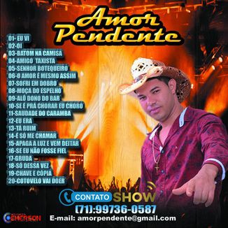 Foto da capa: AMOR PENDENTE 2018 (promocional)
