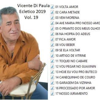 Foto da capa: Vicente  di Paula Eclético vol 2019
