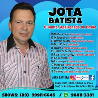 Foto da capa: Jota Batista Vol-05 CD 2019