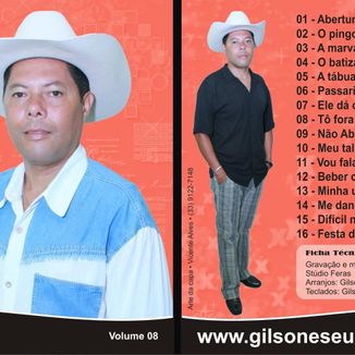 Foto da capa: GILSON E SEUS TECLADOS VOL.08