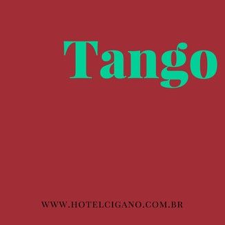Foto da capa: Tango