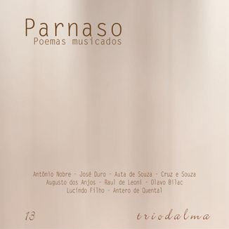 Foto da capa: Parnaso Poemas musicados 13a
