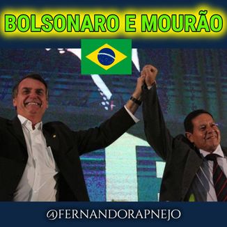 Foto da capa: Bolsonaro e Mourão