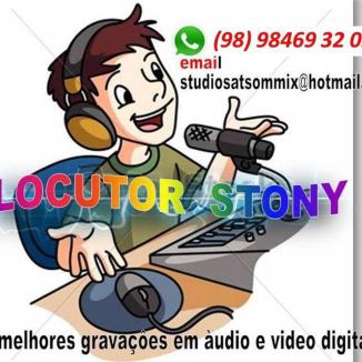 Foto da capa: locutor stony whatsapp (98) 984693202