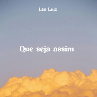 Foto da capa: Que seja assim (Once for all)