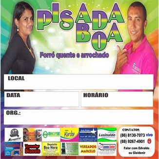 Foto da capa: PISADA BOA PROMOCIONAL - ABRIL_2017