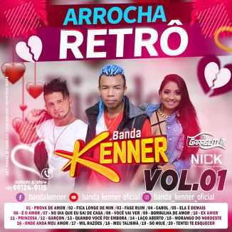 Foto da capa: CD - BANDA KENNER - ARROCHA RETRÔ