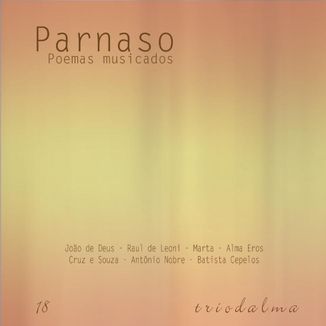 Foto da capa: Parnaso Poemas musicados 18a