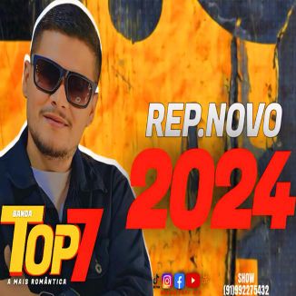 Foto da capa: Cd Banda Top 7 Repertório Novo Atualizado 2024